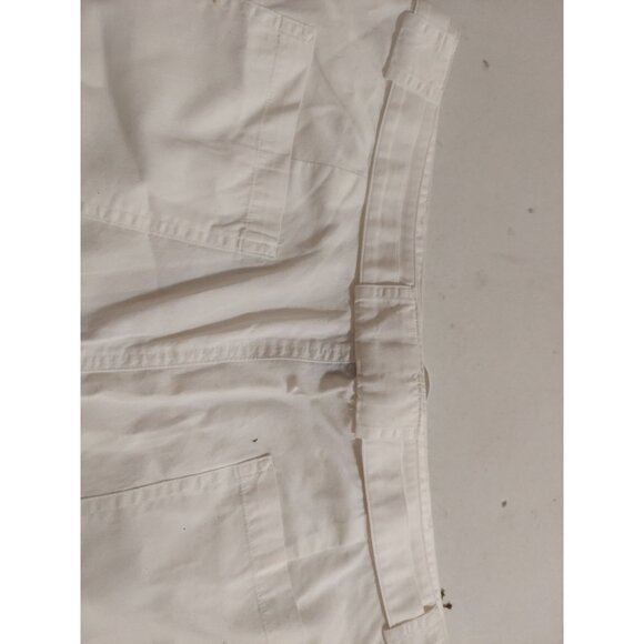 Lauren Ralph Lauren Women Shorts With Belt White Size 14 Summer NWT Polo - Picture 11 of 15